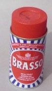 Brasso, Boite 175 ml. Léclat du cuivre 