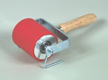 American Educational Products A-131200 ABIG Ink Roller, 11.8 (5 mm=0.2)  Rubber Thickness Aluminum Core and Beechwood Handle